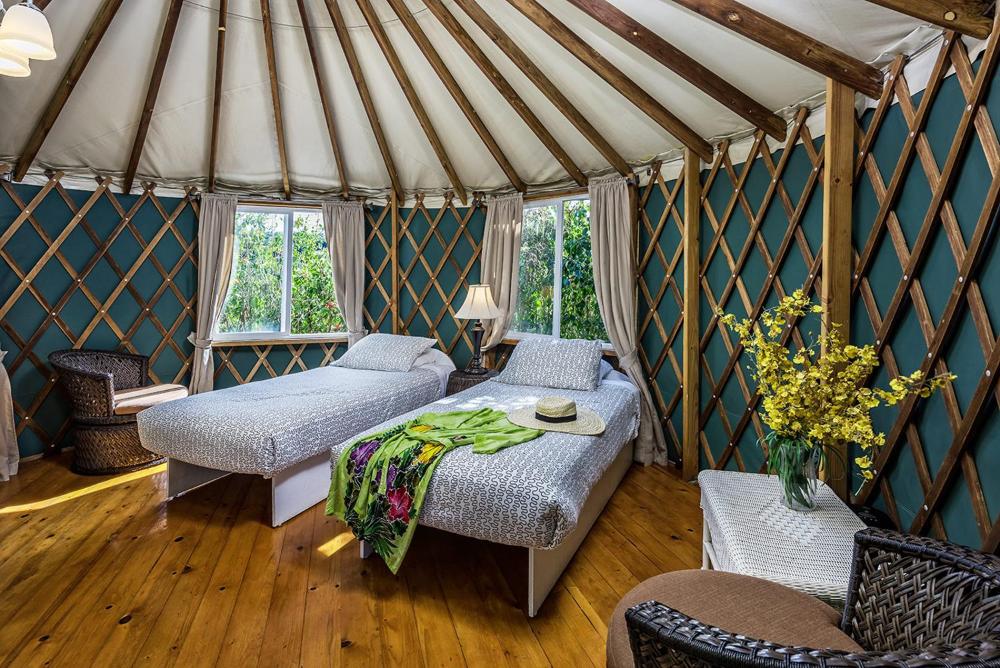 Yurt with  Garden View interior